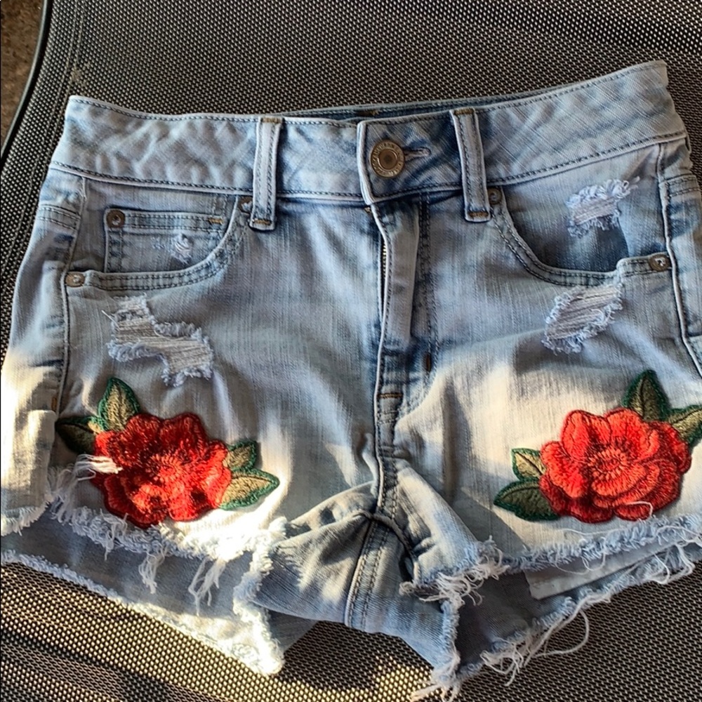 American Eagle High Rise Shortie. Size 2.